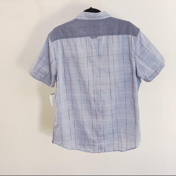 NWT-7 DIAMONDS 💎 Shortsleeve Button Up Shirt - Picture 3 of 8